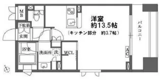 カスタリア大森【10階】の間取り