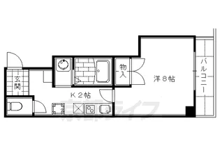 マホガニーコート【3階】の間取り