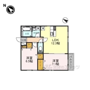 pal【2階】の間取り