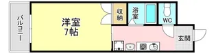 マリンアベニュー和布刈【4階】の間取り