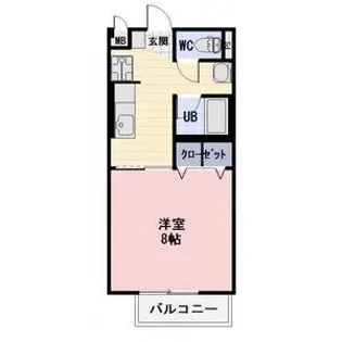 Quality River【1階】の間取り