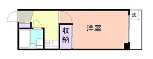 スカイハイツ三木町【6階】の間取り