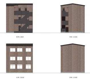 T.A北区上中里3丁目A棟【3階】の外観