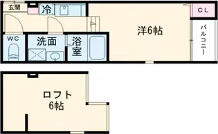 LEGARE伏見(レガーレフシミ)【1階】の間取り