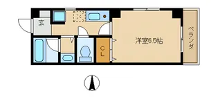 WAVE湘南【2階】の間取り
