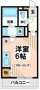 esカーサ幡ヶ谷【3階】の間取り