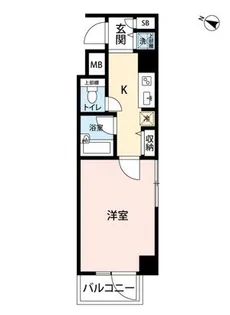マイナビSTAY渋谷本町【5階】の間取り