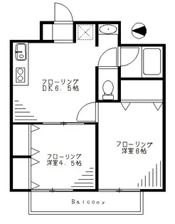 アビタシオン西荻【3階】の間取り