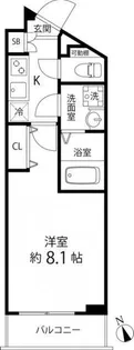 プレール・ドゥーク成増【3階】の間取り