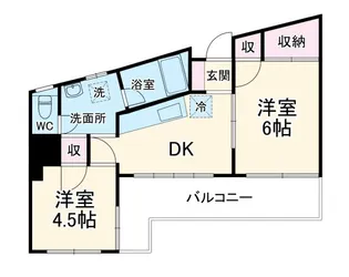 美登ビル【3階】の間取り