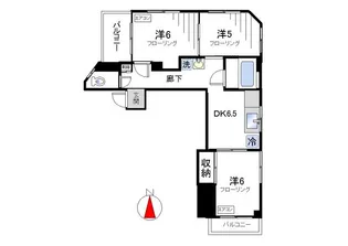 藤間ビル【2階】の間取り