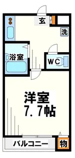 コート南烏山【1階】の間取り