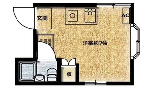 国領グリーンハイム【1階】の間取り
