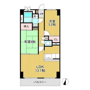 ブルーショア湘南NEO【3階】の間取り