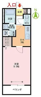 HOTARU【1階】の間取り