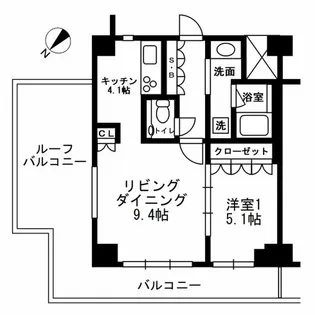 アーバンパーク代官山II【6階】の間取り