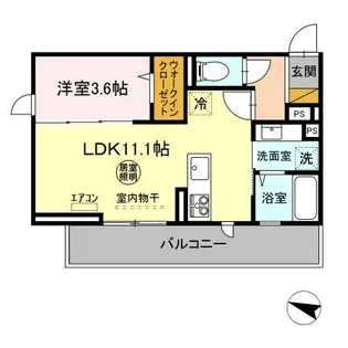 Felicidade( )【3階】の間取り