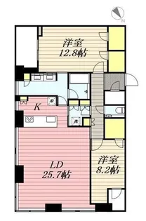 Dマークス西新宿タワー【29階】の間取り
