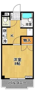 メゾン・ド・ミュール【3階】の間取り