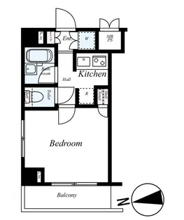ルーブル中延弐番館【7階】の間取り