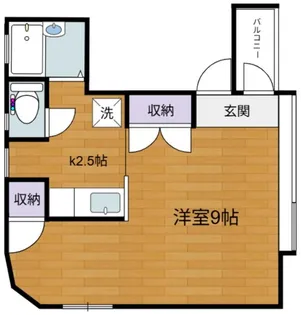 piso1【4階】の間取り