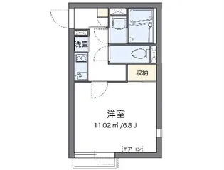 クレイノレモンバーム【2階】の間取り