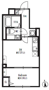 GRAN PASEO北新宿の間取り