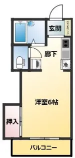 アパルトマン・オノ【2階】の間取り