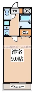 パインビレッジ花園【1階】の間取り