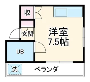 ハイツローテ【3階】の間取り