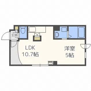 ノルド・フューメ【1階】の間取り