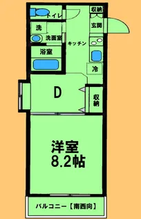 マイフェアー相模原【3階】の間取り