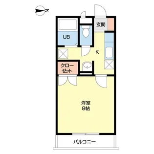 ヒルズYAMASHITAI【1階】の間取り