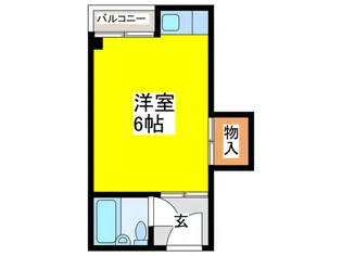 昭和町グリーンハイツ【5階】の間取り