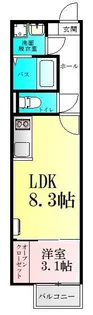アークパイン黒松【2階】の間取り