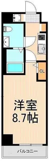 CORVAL亀有【9階】の間取り