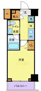 Log鶴見【5階】の間取り