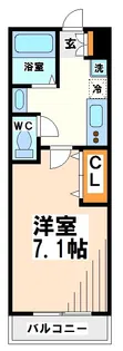 メゾンホープII【2階】の間取り