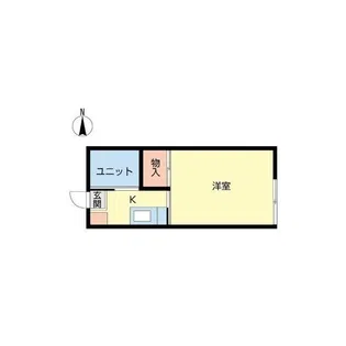 オータム元II【2階】の間取り