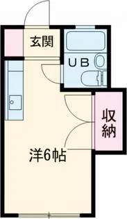ドーム中村橋【2階】の間取り