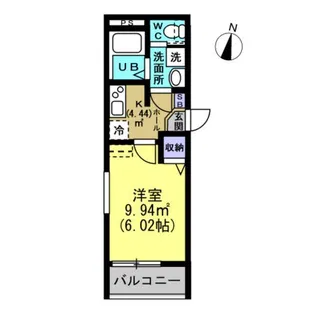 SENTOgardenII【3階】の間取り