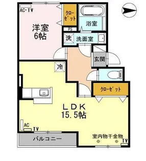 グランデリーオ【3階】の間取り