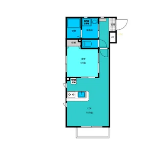 アルジェント アート【1階】の間取り