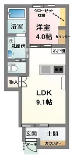 グリフィンドール【1階】の間取り