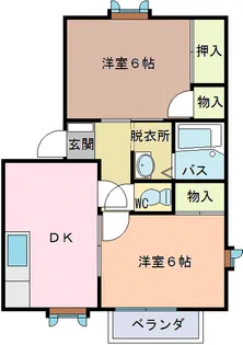 セレブラールレジデンス【1階】の間取り