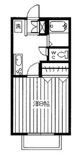 エステート郷ケ丘【1階】の間取り