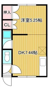 コーポ青葉【2階】の間取り