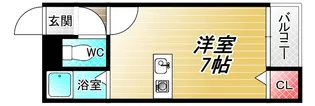 CTビュー永和【6階】の間取り