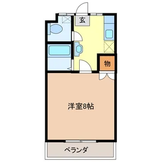 マーシィー幌馬車【2階】の間取り