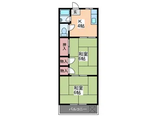 大前ビル【3階】の間取り